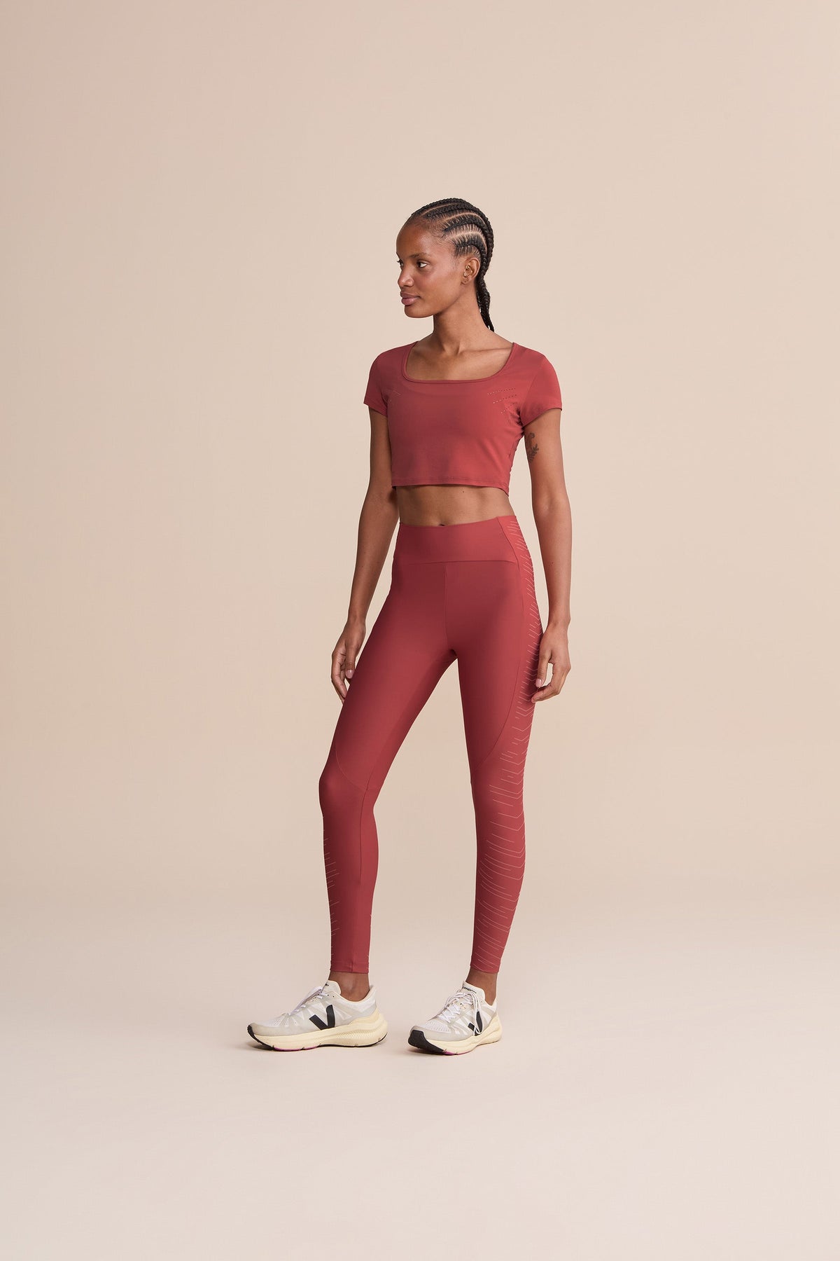 Broad Laser Cropped Top