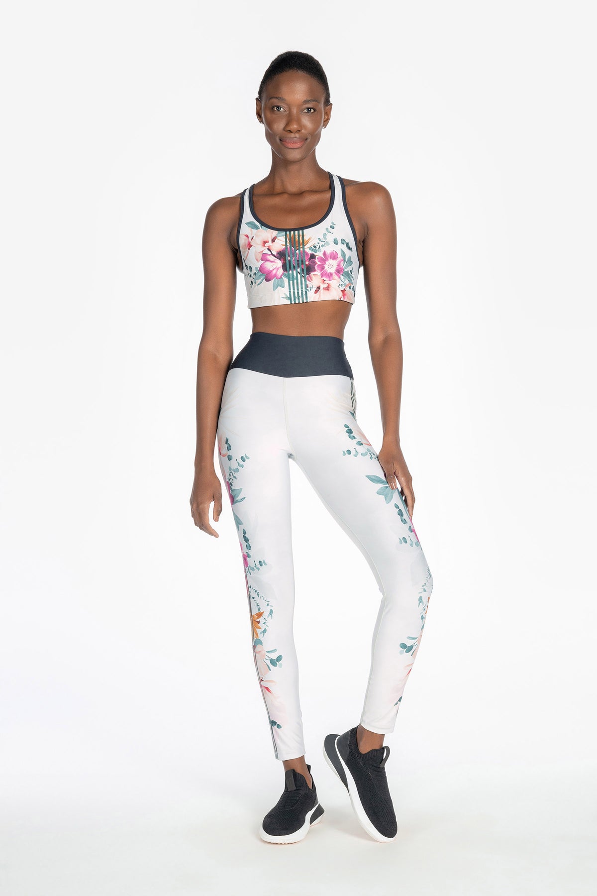 Blooming Holographic Cut Top