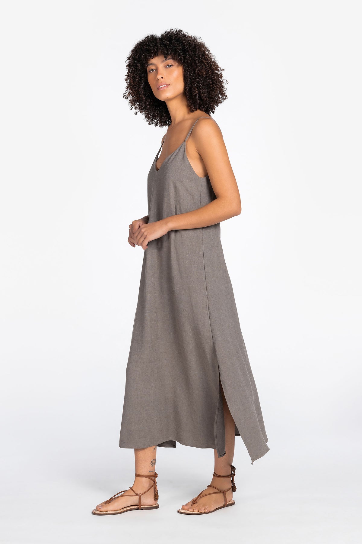 Stone Cropp Dress