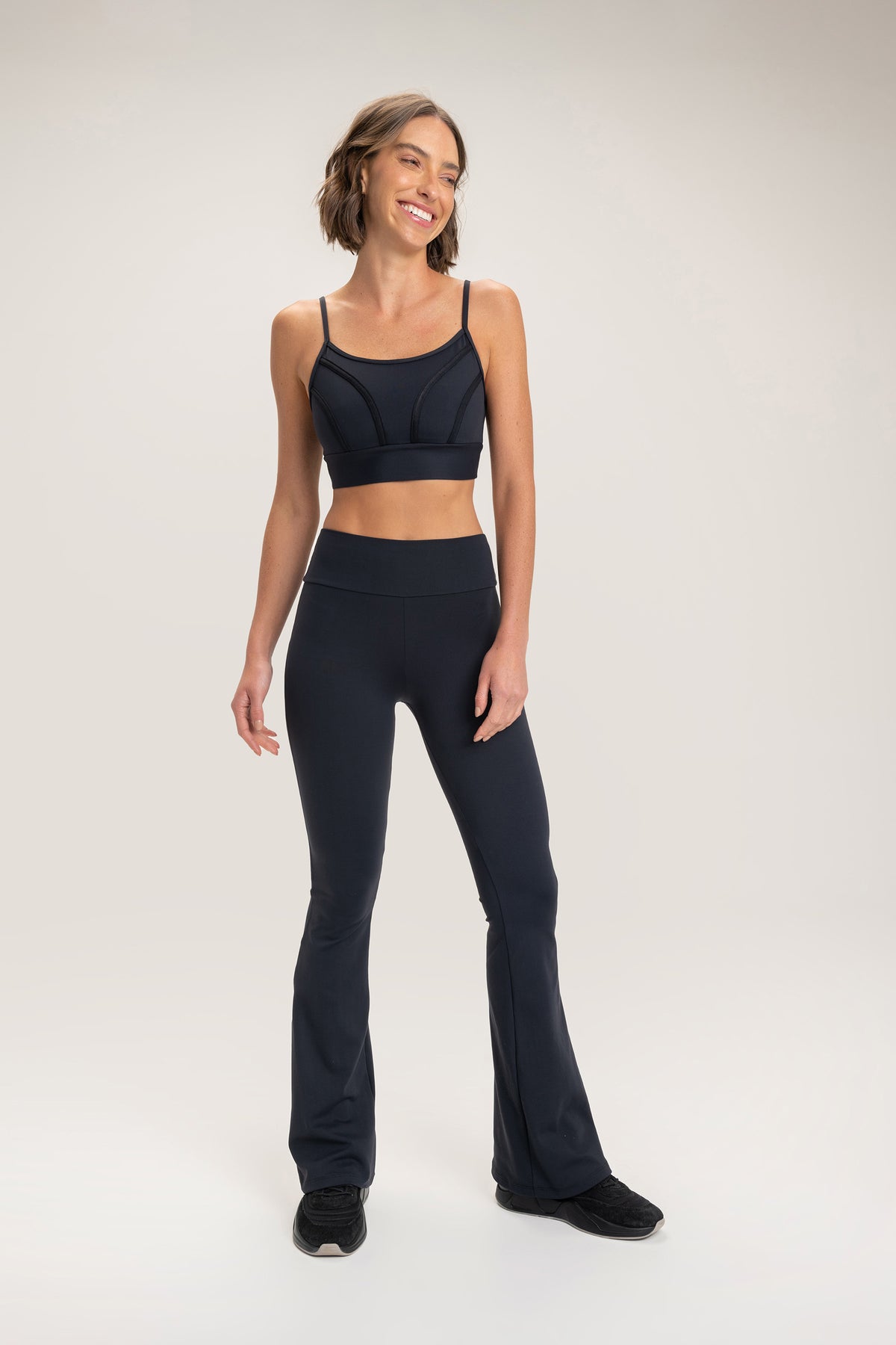 Neoprene Wide Pants