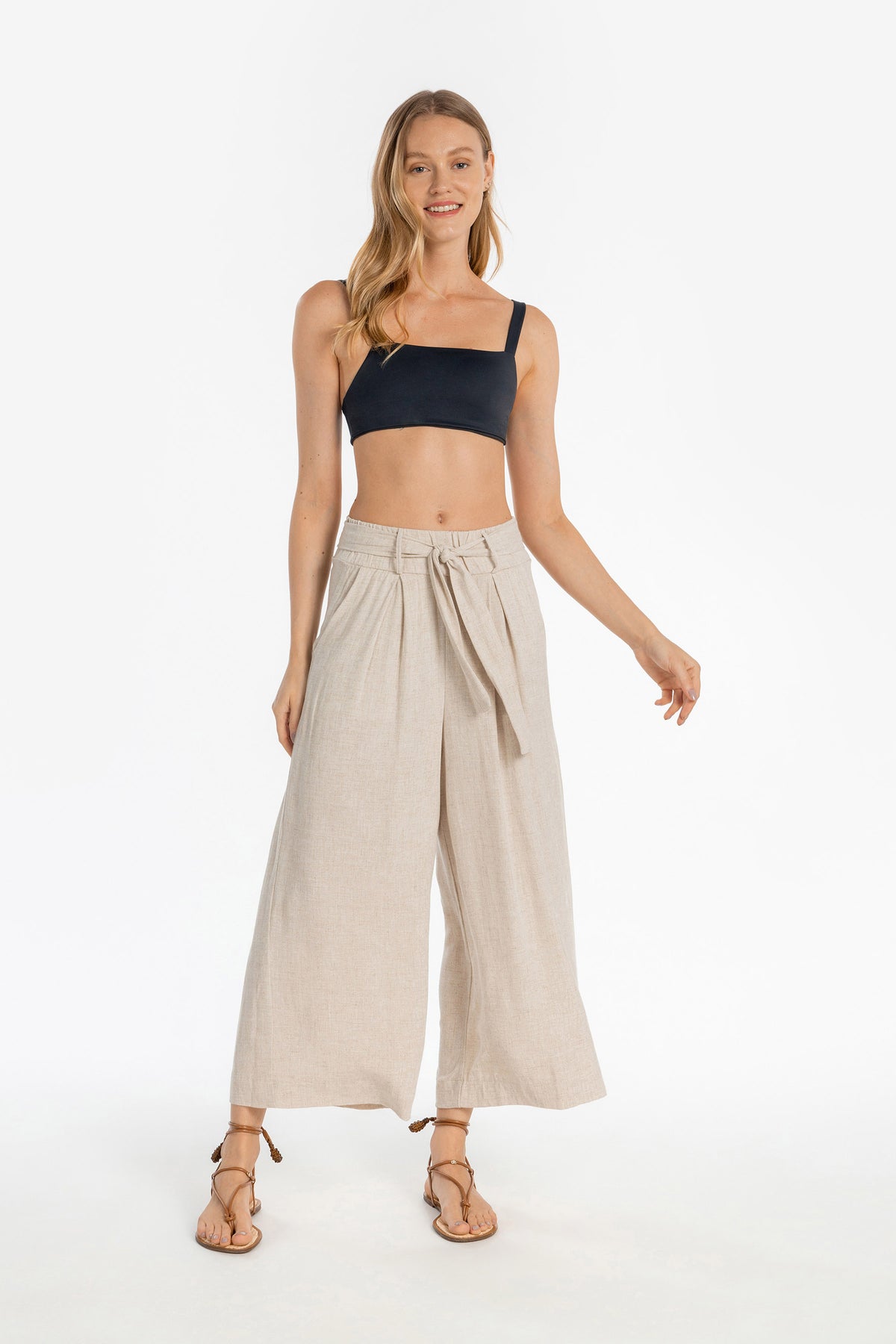 Crop Stone Pants